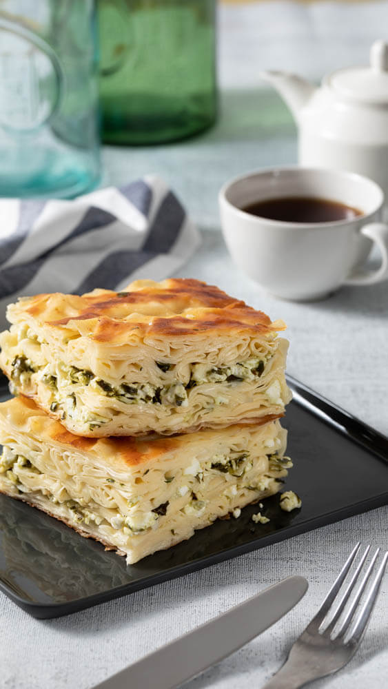 Traditional Turkish Su Boreks